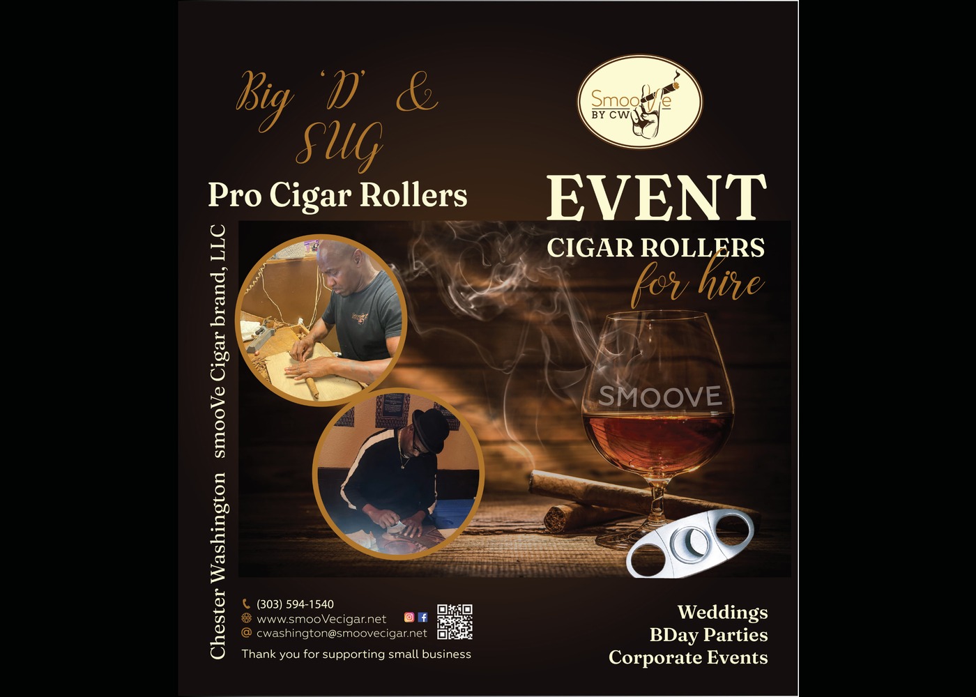 Cigar Displays — SmooVe Cigar Brand professional cigar rolling and premium cigar experience
