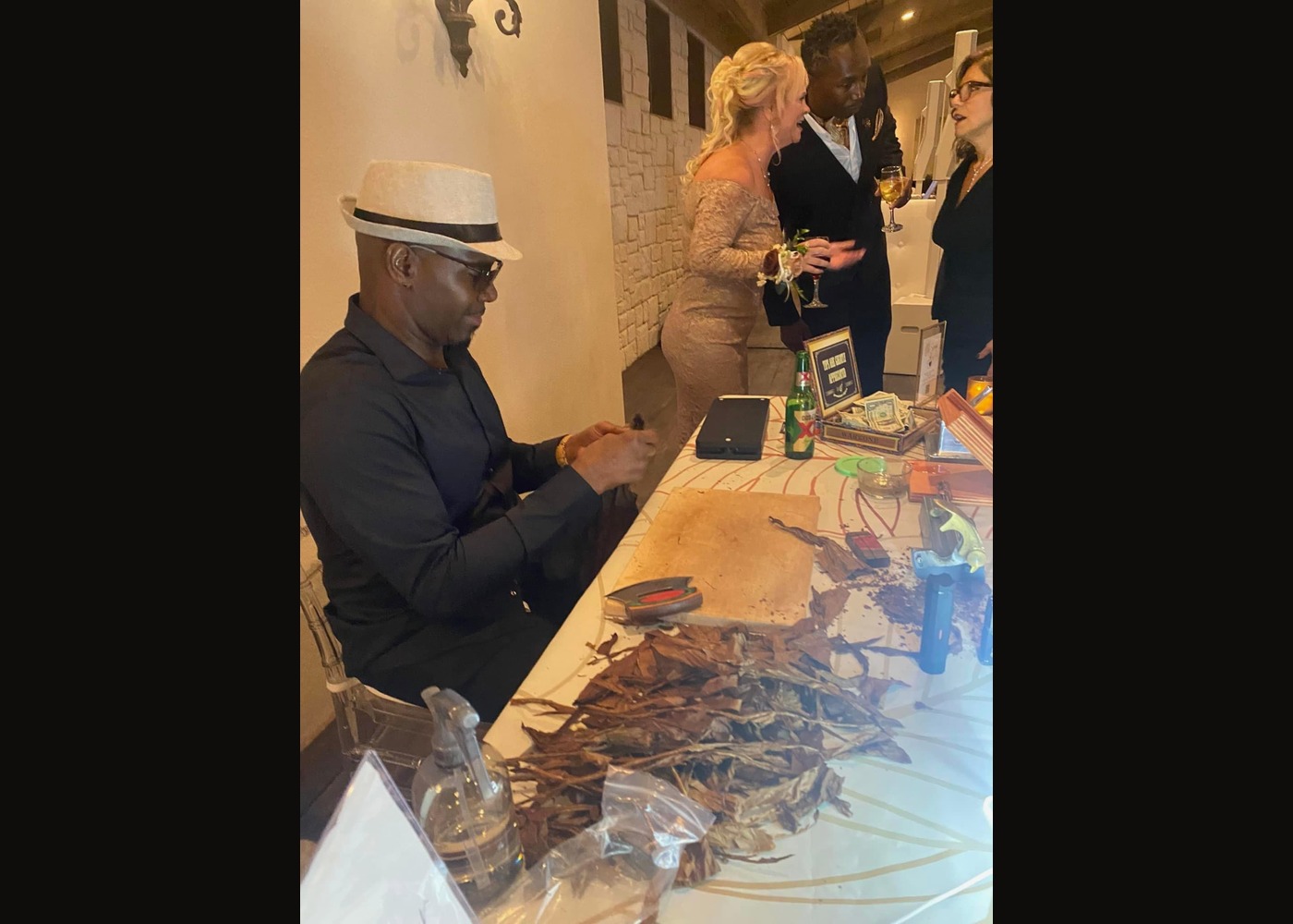 SmooVe Cigar Brand premium cigar experience at a private luxury celebration